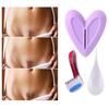 Female Hair Removal Stencil Set for Bikini Area Heart Optional Silicone Shaping Tool Body Grooming Kit- Optional Heart view 3