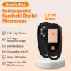 Beauty Star Dermatoscope for Skin 500 Magnification, Handheld Digital Scalp & Skin Camera, Wireless Portable Microscope for Skin & Scalp Analyzer, Rechargeable HD Trichoscope with 8 LED Lights view 4