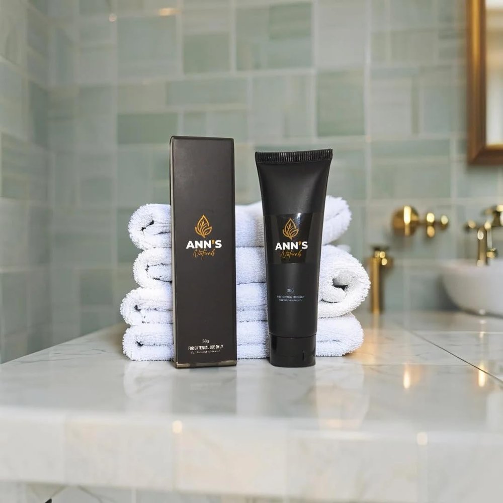 Ann's Naturals Intimate Wash for Men 30g | Gentle Hygiene Gel for Daily Freshness & Odor Control | Natural Ingredients, pH Balanced, Sulfate & Paraben Free Formula