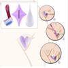Female Hair Removal Stencil Set for Bikini Area Heart Optional Silicone Shaping Tool Body Grooming Kit- Optional Starfish view 3