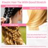 RAQEHO Clear Rubber Bands for Hair - 2000 Small Elastic Hair Ties No Damage Bulk Widened Thickened Rubberband for Women Girl Thick Hair Braiding Ponytails Holders Braider Styling Essential Accessories view 3