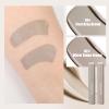 2PCS Cool Toned Liquid Contour Stick with Brush, Cool Grey Brown Cream Contour Bronzer Makeup Stick for Long Lasting Blendable Matte Face Nose-Contour Makeup, Contorno Maquillaje (#01+#01) view 4
