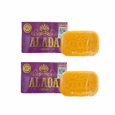 2 Bars Alada Soap Premium Skin Nourishing Bar with Carambola & Algae  160g