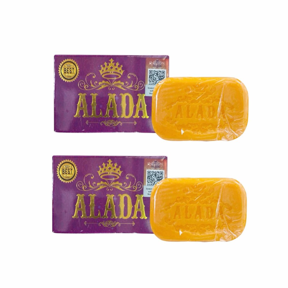 2 Bars Alada Soap Premium Skin Nourishing Bar with Carambola & Algae  160g