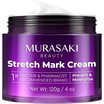 Stretch Mark Cream Prevention for Pregnancy - Maternity Cream for Stretch Marks Removal | Nourishing Formula  Prevents Stretch Marks & Improves Elasticity - 4 oz (120g) (4 oz (120g))