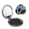 Two Mushrooms Pocket Makeup Mirror,Small Portable Wallet Mirror, Perfect for Travel, Everyday Use view 1