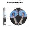 Two Mushrooms Pocket Makeup Mirror,Small Portable Wallet Mirror, Perfect for Travel, Everyday Use view 3