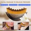2PCS New Lymphatic Contour Face Brush, Contour Face Brush for Lymphatic Drainage, Ergonomically Designed to Fit The Skin Precisely, Face Lifting Tool for Skincare Routine|Portable Gua Sha Alternative view 3