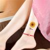 10pcs Sunflower Female Clavicle Ankle Temporary Tattoo Stickers, Waterproof And Long-lasting Men And Women, Fake Tattoos view 1