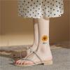 10pcs Sunflower Female Clavicle Ankle Temporary Tattoo Stickers, Waterproof And Long-lasting Men And Women, Fake Tattoos view 2