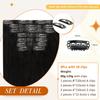 Full Shine Clip in Hair Extensions Black Ombre Real Hair Clip in Extensions Balayage Light Brown Mix Blonde Seamless Hair Extension Softness 18 Inch 8 PCS 120 G view 2