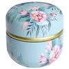 Lorilida Body Powder Puff and Container, Portable Empty Container for Bath, Travel and Home Blue A One Size view 2