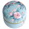 Lorilida Body Powder Puff and Container, Portable Empty Container for Bath, Travel and Home Blue A One Size view 3