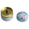 Lorilida Body Powder Puff and Container, Portable Empty Container for Bath, Travel and Home Blue A One Size view 4