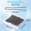 200 PCS U Shaped Hair Pin, 2.36 Inch Bobby Pins Hair Pins for Women with Storage Box, Bun Hairs Pin Bun for Updos, French Twists, HairStyling (Black) view 2