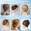 200 PCS U Shaped Hair Pin, 2.36 Inch Bobby Pins Hair Pins for Women with Storage Box, Bun Hairs Pin Bun for Updos, French Twists, HairStyling (Black) view 4