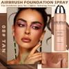 AIUEO Air Brush Makeup Foundation Spray for Mature Skin, Silky Mist Spray Full Coverage Foundation Makeup for Smooth Radiant Skin-08 Tan(Bronze) view 2