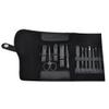 12 Piece Stainless Steel Nail Clipper Set, Black Nail Clipper Set, Decoration Nail Clipper Beauty Set view 1
