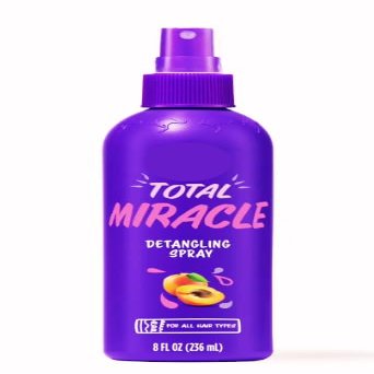 Newly Total Miracle Heat Protecting Spray, for All Hair Types, Sulfate Free, 8.5 fl oz (Pack of 1)