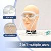 Unosuich Hydrogen Eye Mask 2 In 1 Multiple Uses Hydrogen Inhalation Goggles Hydrogen Suction Machine Accessories Glasses Hydrogen Eye Shield 2in1(Eye, Ear) view 2