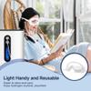 Unosuich Hydrogen Eye Mask 2 In 1 Multiple Uses Hydrogen Inhalation Goggles Hydrogen Suction Machine Accessories Glasses Hydrogen Eye Shield 2in1(Eye, Ear) view 3