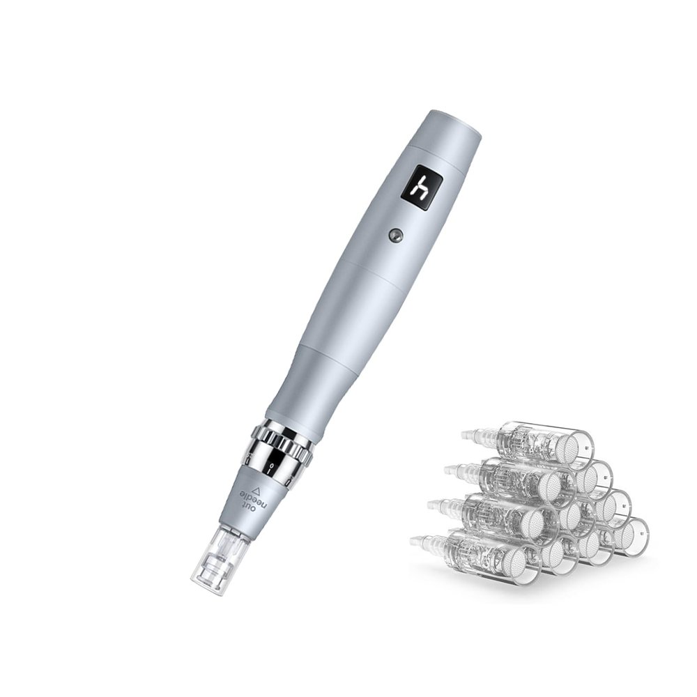 0.25mm Derma Roller Pen for Women Men, Microneedling Roller Pen for for Skin Tools At Home