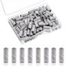 100 Piece Small Sanding Bands Nail Drill Bits 240 Extra Fine Grit Nail File Sandings Bands Mini Cuticle Sanding Files for Acrylic Nails Gel Removing Shaping Manicure Pedicure view 1