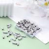 100 Piece Small Sanding Bands Nail Drill Bits 240 Extra Fine Grit Nail File Sandings Bands Mini Cuticle Sanding Files for Acrylic Nails Gel Removing Shaping Manicure Pedicure view 2
