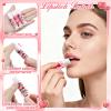 Demissle 24 Sets Valentines Gifts Bulk Mini Lotion Hand Cream and Lip Balm Gift Set Heart Theme Travel Size Beauty Valentines Galentines Favor for Women Guest Coworker view 4