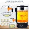 8L Electric Paraffin Wax Heater with Temperature Controller, Stainless Steel Design, Fast Pouring, Clog-Free & Easy to Clean - Ideal for Candle Making & Spa Use view 2