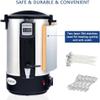 8L Electric Paraffin Wax Heater with Temperature Controller, Stainless Steel Design, Fast Pouring, Clog-Free & Easy to Clean - Ideal for Candle Making & Spa Use view 4