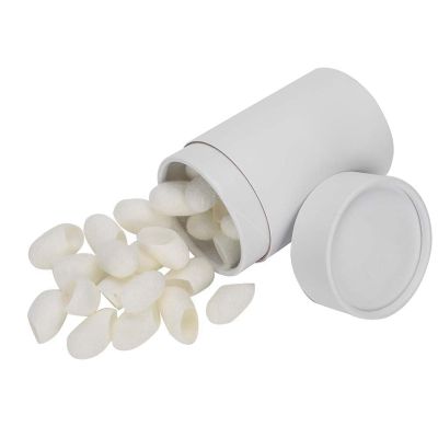 Facial Care Nature Silk Balls - Gentle Soft Exfoliating SilkWorm Balls Skin Scrub Cotton for Face, 30Pcs / Bottle
