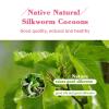 60Pcs Facial Care Nature Silks Balls - Gentle Cotton Balls for Face Cleansing Scrub with Silkworm Extract view 3