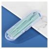 6Pcs Double-ended Nose Hair Trimmer Reusable Nose Hair Scissors Men Women Portable Ear Scoop Hair Scraper Clean Remover Tools(Green 6pcs) view 2