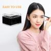 FAVOMOTO Double Hole Pencil Sharpener, Eyebrow Lip Liner Eyeliner Mini Cosmetic Sharpener for Makeup Pencils Portable for Daily Use view 4