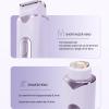 cdpdmai Womens Shaver Dual-Head Trimmer,Rechargeable Electric Shaver for Women,2 in 1 Wet & Dry Electric Trimmer, Underarm Leg Arm Body Face(Color:Pink) view 3
