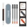 3pcs Portable Manual Nose Hair Trimmer Washable For Men And Women With Storage Box Waterproof Double Head Nose Hair Removal(1pcs) view 2
