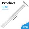 2 Pcs Heavy Duty Nail File 7IN Toenail Files for Thick Toenails Metal Nail Files for Women 4 Sides Design Nails Care Tool view 2