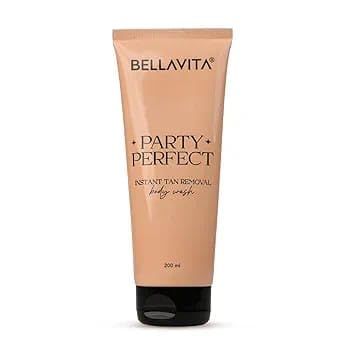 B,ella-vita Perfect Instant Tan Facial Body Soap, Natural Tanning Formula, 200ml
