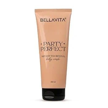 B,ella-vita Perfect Instant Tan Facial Body Soap, Natural Tanning Formula, 200ml