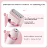 cdpdmai Womens Shaver Dual-Head Trimmer,2 in 1 Wet & Dry Electric Trimmer,Lady Shaver,2-in-1 USB Rechargeable Hair Remover, for Women,Bikini, Pubic Hair, Legs, Body(Color:Pink) view 2