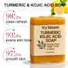 TryBloom Soap, Gentle Cleansing Soap Bar with Lemon, Smooth Gentle Skin for Face and Body, Moisturizing, 100g, 2PCS (2) view 2