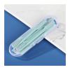 6pcs Double-ended Nose Knife Manual Nose Hair Trimmer Portable Ear Scoop Hair Scraper Shaving Nose Hair Neus Trimmer Men(Green 6pcs) view 2