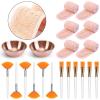 24PCS Portable Facial Care Kits Plastics Texture Multi-Use Beauty Tools for Home Travel Skincare & Spa Multifunctional Skinc view 4