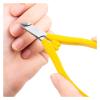 Art Cuticle Nippers Cutter Pliers Dead Skin Remover Manicure Clipper Scissor Pedicure Fingernail Trimming Tool(Rose Red) view 3
