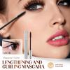 Mascara for Older Women 60 Plus, 2025 Upgrade Mascara Volume and Length for Mature Women with Thinning Lashes, Waterproof Long Lasting Non Clumping for Eyelash Makeup (2Pcs-Brown) view 2