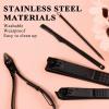 4/16 Manicure Set Pedicure Set Nail Clipper Tool With Travel Case Set Home Nail Clippers view 2