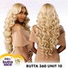 Sensationnel Butta 360 Lace Wig - Unit 10 Wider Parting 360 Degree Lace Glueless Synthetic Preplucked Hairline (BEIGEBLONDE) view 4
