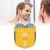 Electric Mini Beard Shaver C Charging Curved Net IPX7 Beard Clipper (Yellow) view 4