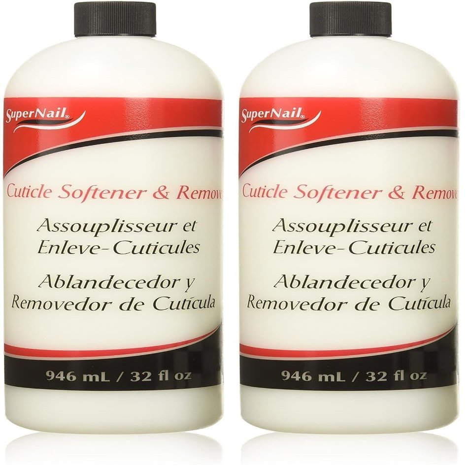 Supernail Cuticle Softener and Remover, 32 Fluid Ounce (Pack of 2)